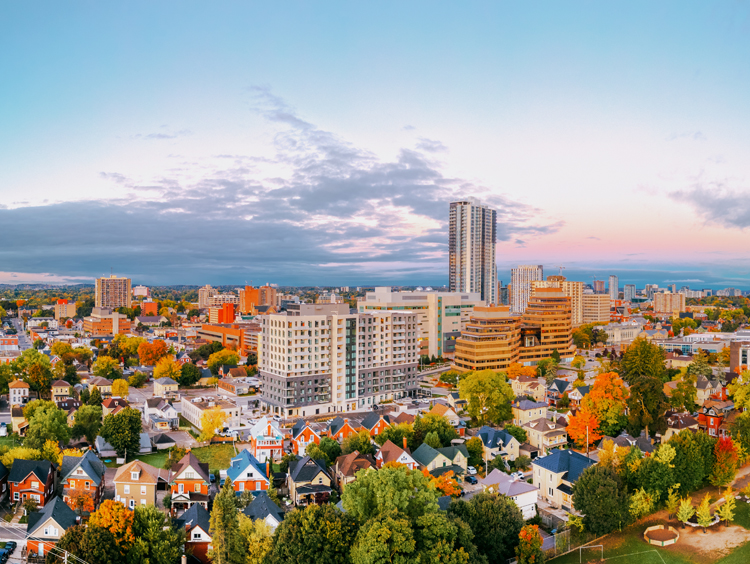 Kitchener Aerial View