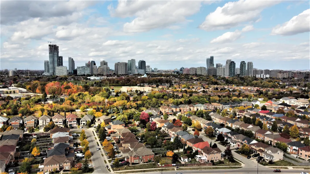Mississauga Aerial View